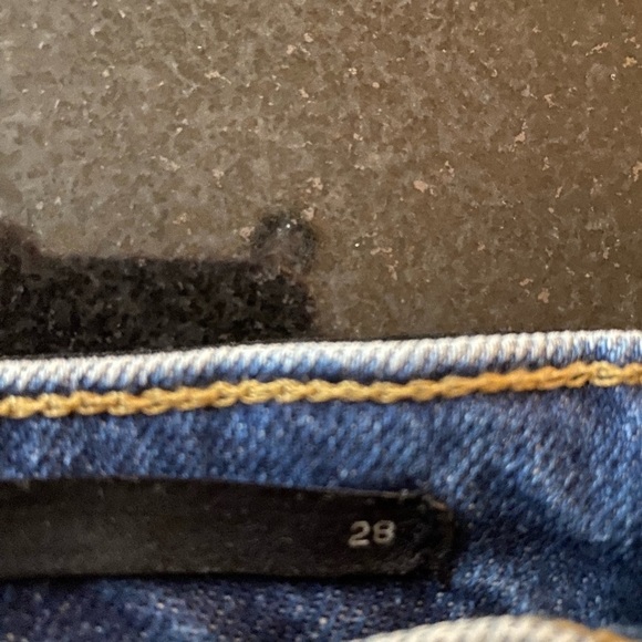 High Rise Straight 5 Pocket Jeans Size 28 - Picture 7 of 10